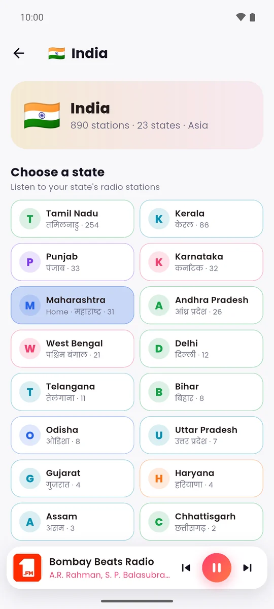 Indian states